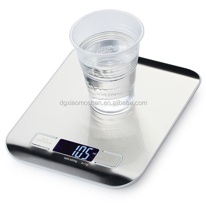 Wholesale Stainless Steel  Digital Food Scale Digital Weighing Scale Kitchen Electronic  Stainless Steel Food Weight Scale