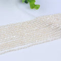 3-3.5mm White Color Keshi Shape Pearl in Strand Loose Wholesale Freshwater Pearls Beads