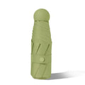 EVA Box Compact Small Portable Windproof Rainproof Anti UV 5 Folding Mini Capsule Umbrella With Logo