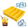 Custom Food-Grade Silicone Ice Block Mold Rectangle Long Bar Shape Eco-Friendly Ice Cube Tray Maker with Lid for Ice Cream Tool