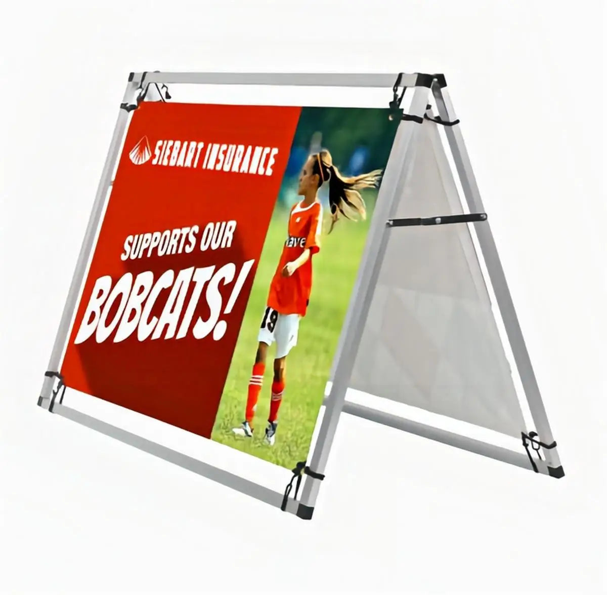 Promotion Pop up a Frame Banner Sports Events Outdoor Waterproof Vinyl a Frame Banner