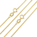 Jewelry Factory Wholesale New Fine Jewelry Trendy  Real Yellow Gold 18k Gold Necklace Jewelry Box Chain