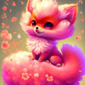 CHENISTORY Newly Released pink Mouse  Adult Diy Canvas Painting by Numbers Custom-sized Animal Landscape Paintings