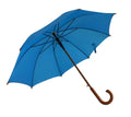 Wood Stick Umbrella Design Straight Umbrella Promotional  Custom Wooden Handle Umbrella