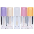6.5ml Coloful Pink Blue Yellow Lip Gloss Tubes ABS Empty Plastic PETG Cosmetic Containers for Lip Gloss