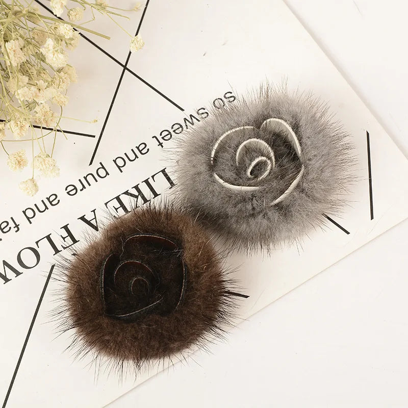 Real Mink Fur Pom Pom Ball Fluffy DIY Fur Balls Pompon for Ski Outdoor Travel Casual Hats Shoes Scarves Boots