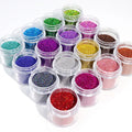 Laser Nail Polish Glitter Powder Nail Art Tools Powder 10ML Canned 0.2MM 21colors Wholesale Nail Salon Use Professional