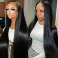 Raw Virgin 13X6 13X4 Straight Hd Lace Front Wig100% Human Hair 360 Lace Front WigGluless Brazilian Human Lace Front Wig