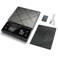 Coffee Scale with Timer Utensil for Precision Measurements and Timing Your Brew