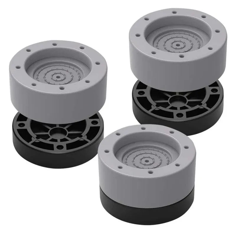 4-Pack Anti-Vibration Rubber Legs Washing Machine Pad Mat for Support Stand Accessories Bath & Toilet Supplies