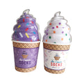 New Design Custom Funny Breathable Crew Knitted Woven Ice Cream Socks for Daily Use