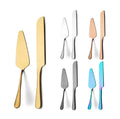 New Product Luxurious Flatware Set Stainless Steel Cake Server Knife Set