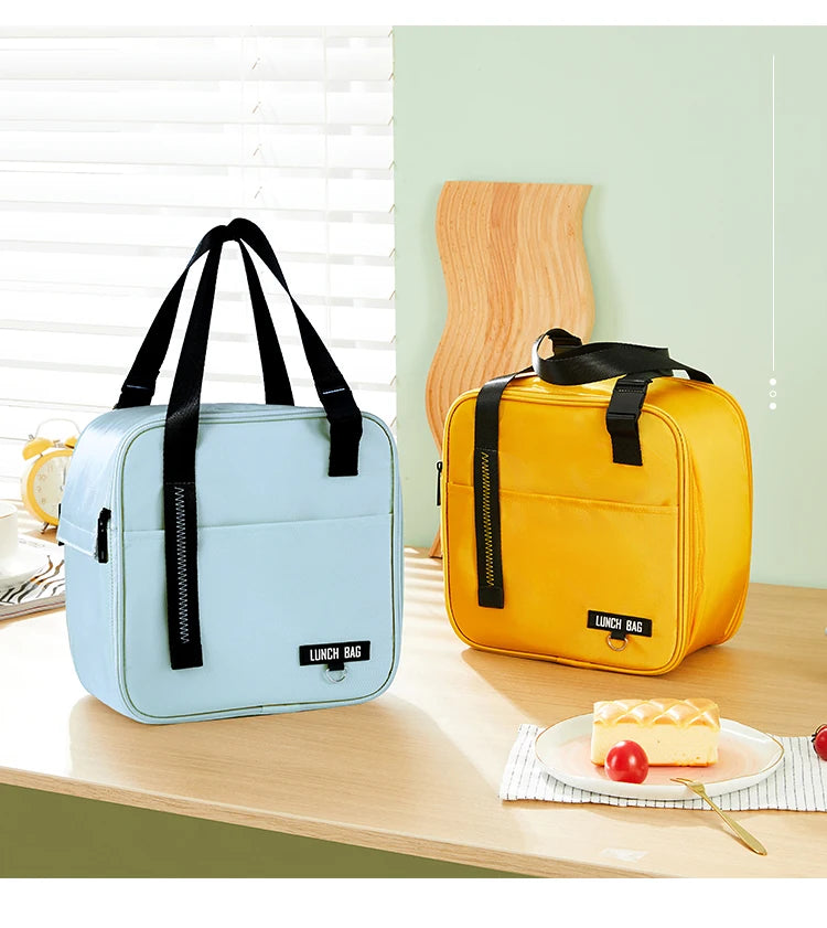 Waterpoof Useful  Oxford Insulated Lunch Bag Women Cooler Lunch Box Bags Men Food Storage Container Lunch Bag for Kids School