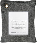 Premium 200g Bamboo Charcoal Air Purifying Bag Long Lasting 90sqft Odor Eliminator for Home Small Room Deodorizer Air Freshener