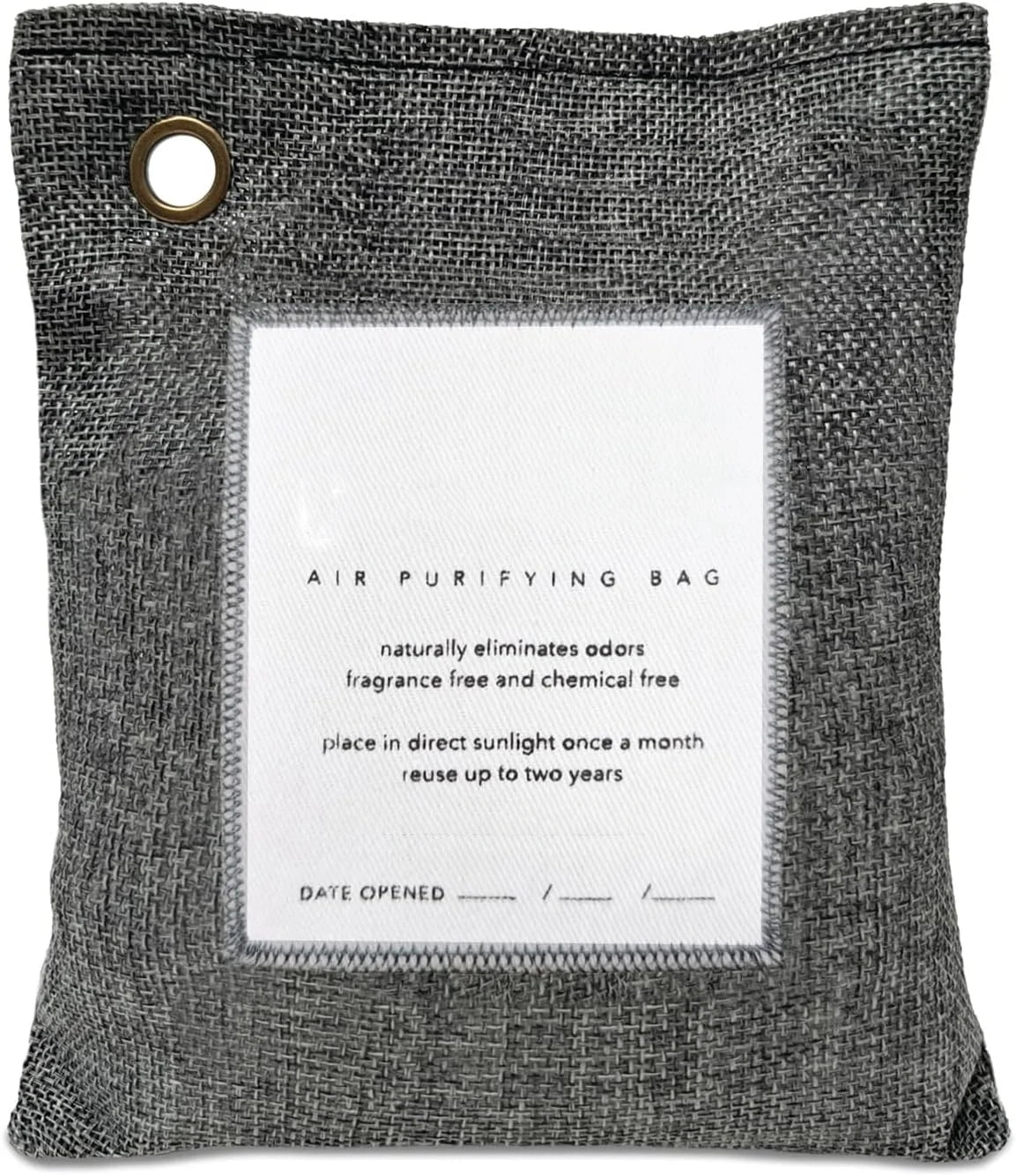 Premium 200g Bamboo Charcoal Air Purifying Bag Long Lasting 90sqft Odor Eliminator for Home Small Room Deodorizer Air Freshener