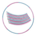 Multi-Color  Adjustable Stainless Steel Foam Detachable Steel Hula Loop Ring