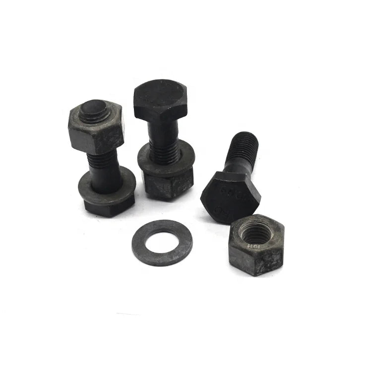 OEM ODM GR.8.8 M12-30 Stainless Steel Galvanized Nuts Din7990 Hexagon Head Bolts for Building