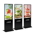 32 43 49 55 65 Inch Floor Standing Touch Screen LCD Advertising Kiosk Advertising Player Signage and Digital Display Screens