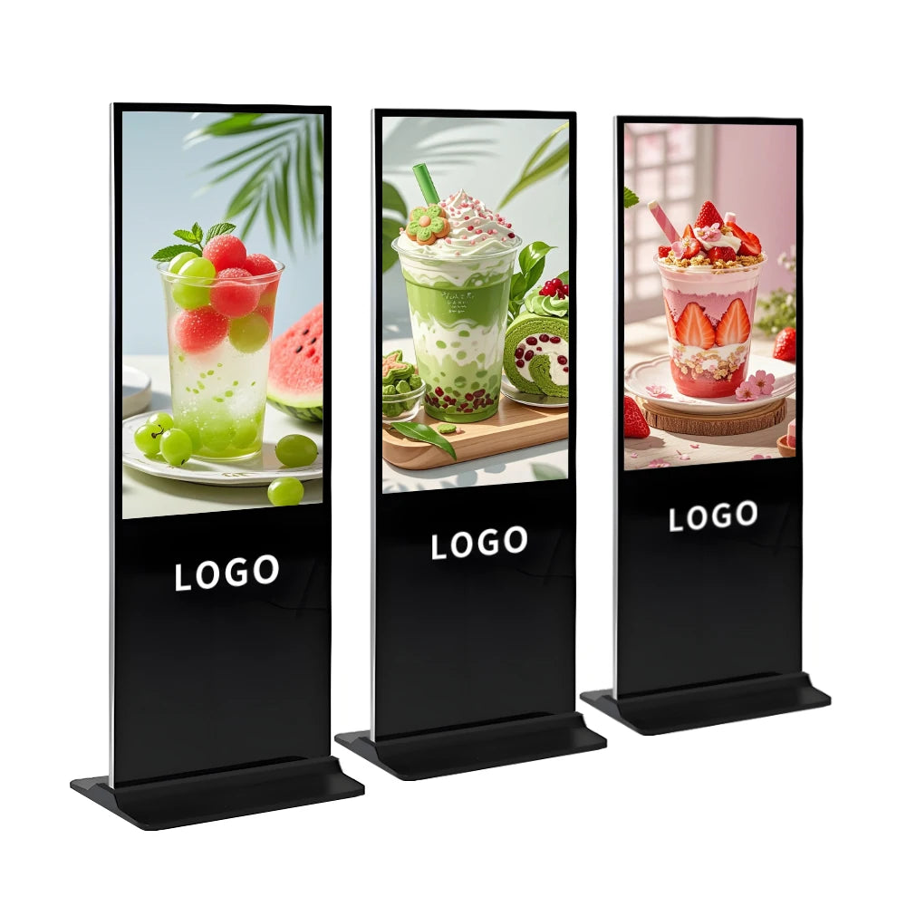 32 43 49 55 65 Inch Floor Standing Touch Screen LCD Advertising Kiosk Advertising Player Signage and Digital Display Screens