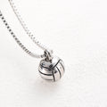 Stainless Steel Cremation Urn Memorial Ash Jewelry Volleyball Pendant Ash Keepsake Ball Urn Necklace Ashe Cemetery Urn Cremation