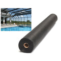 JINDI Modern Fire Resistant Home Delivery 72inx100 ft Roll 18x14 Mesh Black/Charcoal Pool Patio Screen for Enclosure