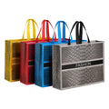 Shopping Bag Totes Shoulder Bag Women Shopping Pouch Handbag Tote Bag Reusable Film Covering Non-woven Fabric Casual