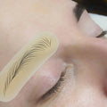 Transfer Eyebrow Skin Sticker Tattoo Real Operation Silicone Practice Pad Micro Eyebrow Line Practice Permanent Tattoo Supplies