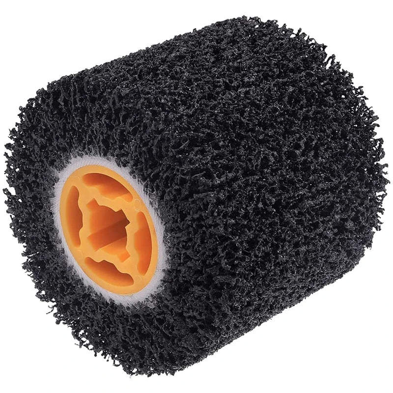 PEXMIENATS Abrasive Tools Wire Drawing Nylon Woven Flap Wheel Buffing Polishing Wheel