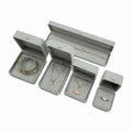 Portable Jewellery Box Packaging Organizer Pu and Velvet Emerald Leather Jewelry Boxes for Ring Necklace