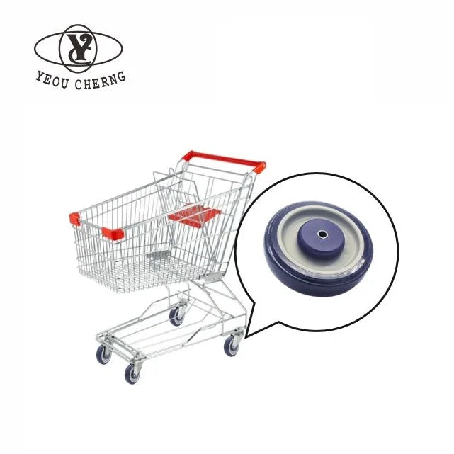 Hot sale 5 inch shopping cart caster spinner luggage wheel