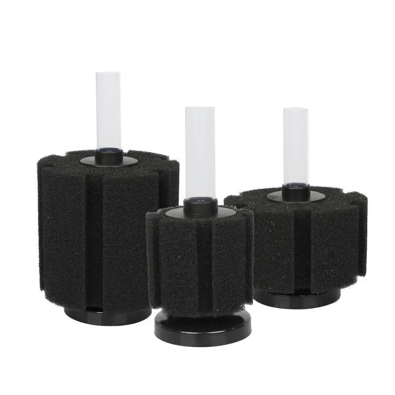 Fish Tank Aquarium Efficient Sponge Filter Aquarium Mini Cylinder Soft Biochemical Sponge Filter Bio MegaBDM
