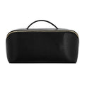 Wholesale Ladies Large Capacity Thread Hand Held PU Leather Cosmetic Bag Women Travel Toiletry Bags Zipper Makeup Bag