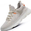 Men's Best Selling Solid Color Sneakers Mesh Breathable Lightweight Men's Casual Shoes Daily Outdoor Running Men's Sneakers