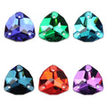 3272 Flat Triangle   Flat Back With 3 Holes Glass Crystal Sew on Glass Rhinestone Beads for Clothes Needlework