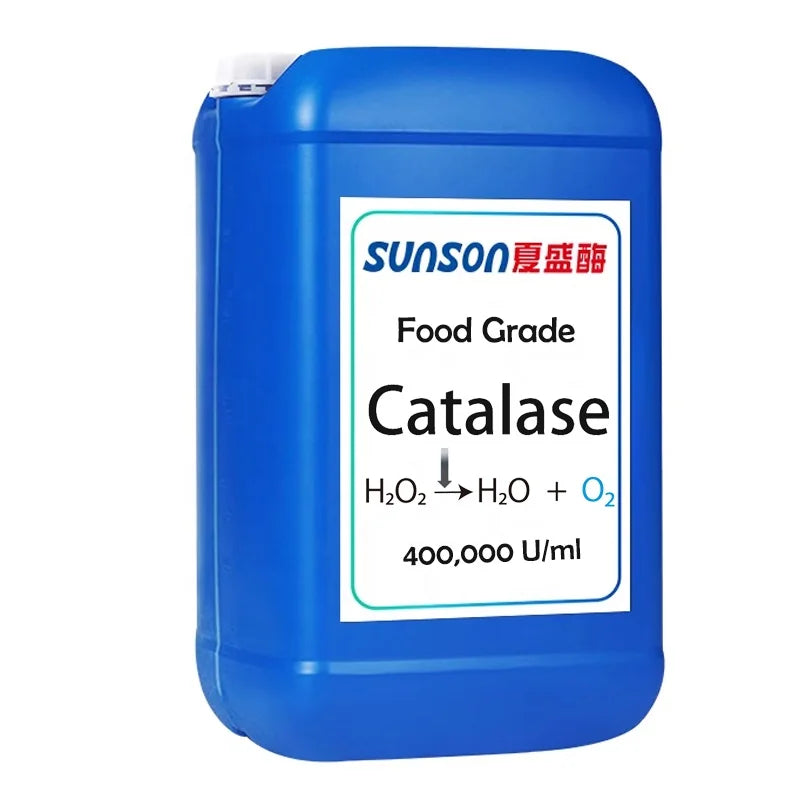 Food Grade Catalase Enzyme Liquid 400000 U/ml - Hydrogen Pero Xide Decomposer & Deoxygenase