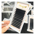 Wholesale Volume Eye Lash Extension Tray J B C CC D DD L Curl Matte Black Eyelash Extensions With Custom Logo