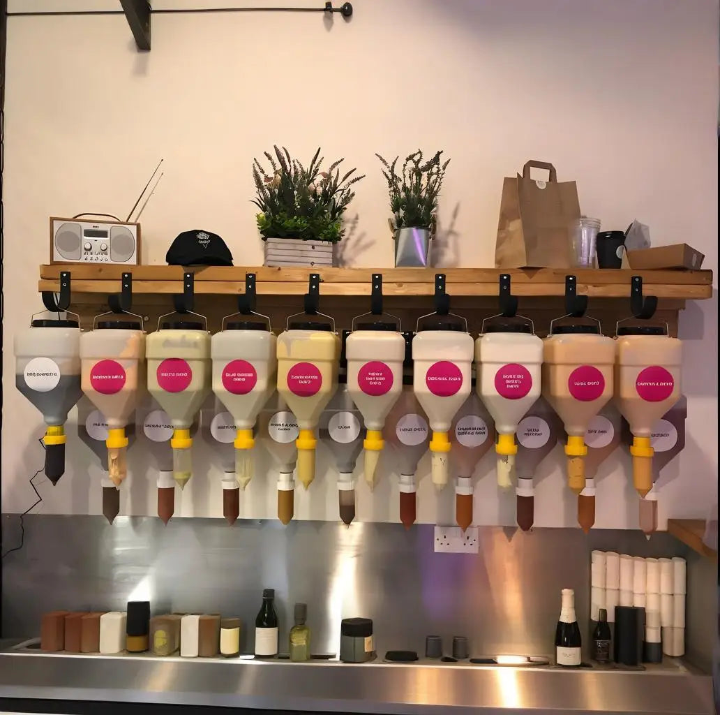 Custom Logo Food Grade Restaurant Kitchen Chilli Ketchup Salad Plastic Condiment Dispenser Squeeze Sauce Bottle MegaBDM