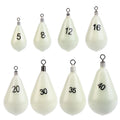 WEIHE 30g 60g 75g 112g 131g 150g Luminous Lead Sinker With Soft Plastic Shell