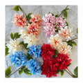 Chinese Factories Export Flower Home Decoration Colorful Chrysanthemum Silk Flower