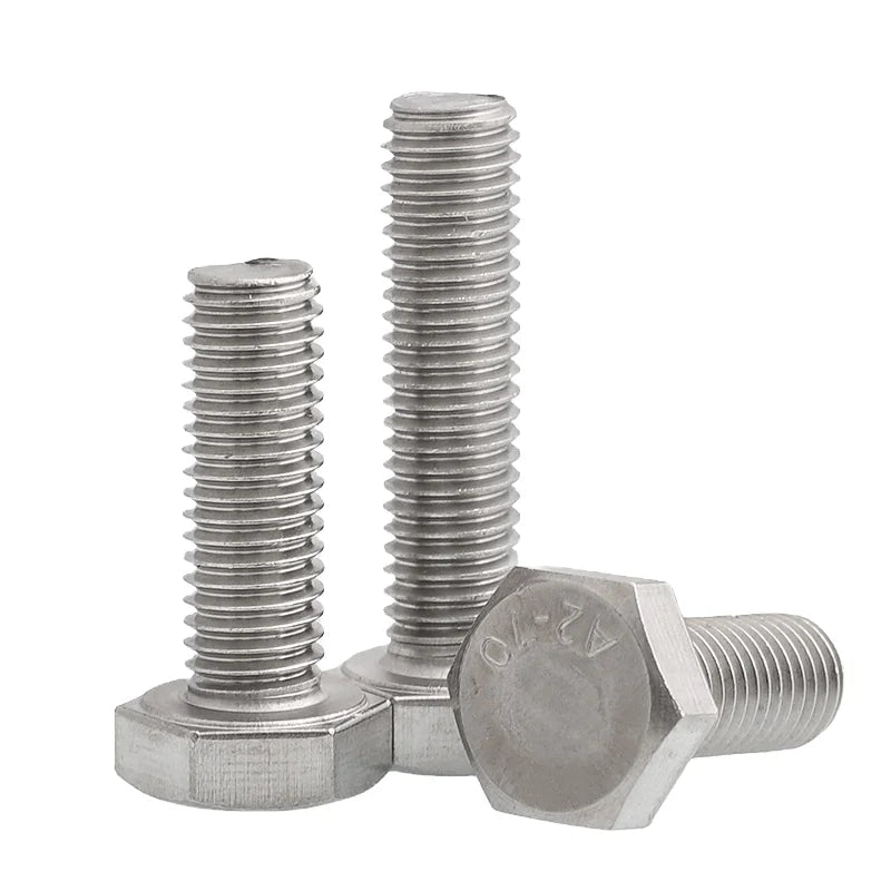 Manufacturers of M4 M6 M8 Stainless Steel SS 304 316 Hexagon Fastening System Hex Head Screw Bolt and Nut