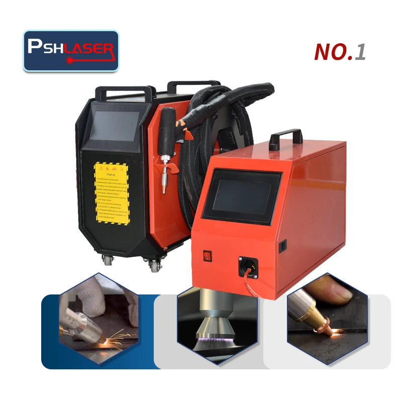 Cheapest Portable Fiber Laser Welding Machine air Cooled Handheld Laser Welding Equipment for Metal Welding 3 in 1 1500w