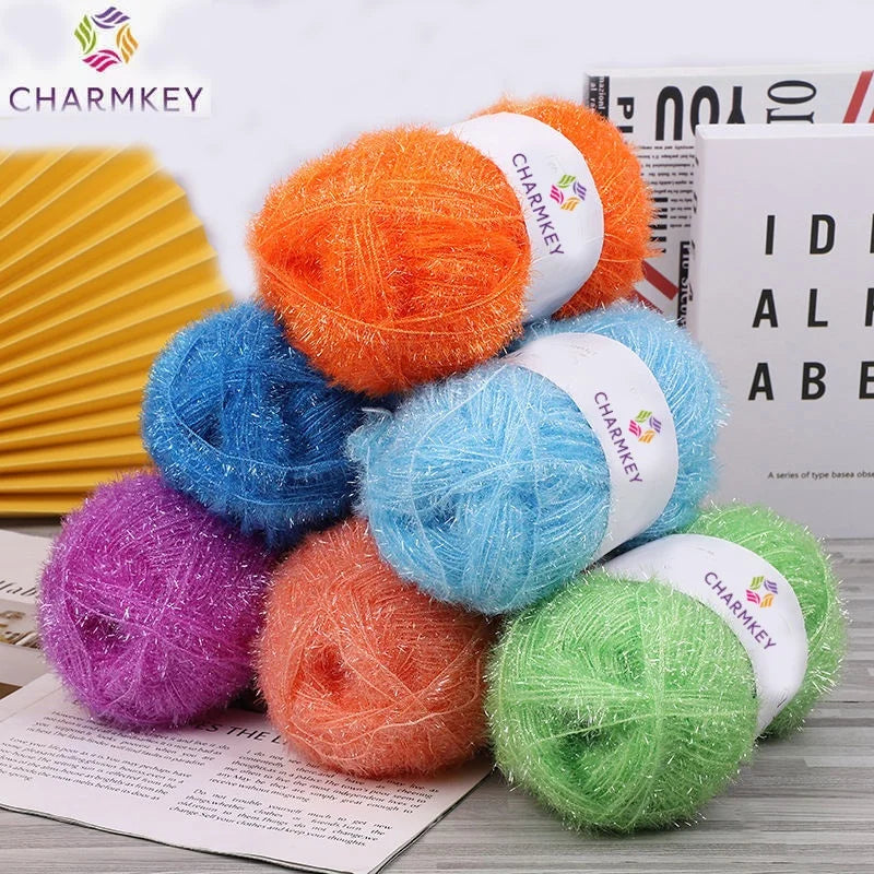 Dish Washing Crochet Knitting Sparkle Scrubby Yarn for Dish Soap Yarn Crochet Free Shipping