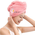 Custom Shower Cap Spa Hair Towel Wrap Hair Drying Hat Turban Microfiber Terry Dry Hair Towel