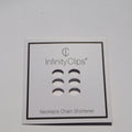 Luxury Silver Foil Stamping EVA Flocked Jewelry Cards Sustainable Packaging Bulk Manufacturer Specialty Paper for Jewelry Tags
