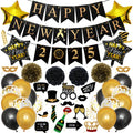 New Year 2025 Hanging Swirls Balloons Banner Photo Booth Party Supplies for Lunar New Year's Decor for Birthday Celebrations New