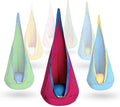 For WOQI Design Kangaroo Round Hanging Kids Swing Hammock Pod Chair Small Portable Cotton Canvas for Children