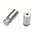Stainless Steel Wall Spacers Acrylic Glass Spacer Threaded Sign Standoff for Glass Panel Screw Advertising Sign