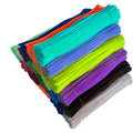 Wholesale 100pcs/bundle Fuzzy Wire DIY Creativity 6mm/8mm/10mm Bulk Chenille Stems Pipe Cleaners for Crafts Unisex Gift Craft