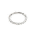 Silver 925 Original 8mm Width Brilliant Cut Diamond Test Past All D Color Heart Moissanite Tennis Bracelet Chain for Women Gift