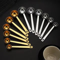 Stainless Steel 304 Professional Measuring Spoon 15ml/30ml Eco-Friendly Coffee Bean Tea Sugar Measuring Spoon Support
